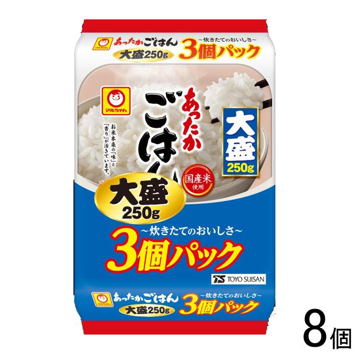 東洋水産 あったかごはん 大盛 250g×3食入×8個 レトルト : オーナイン