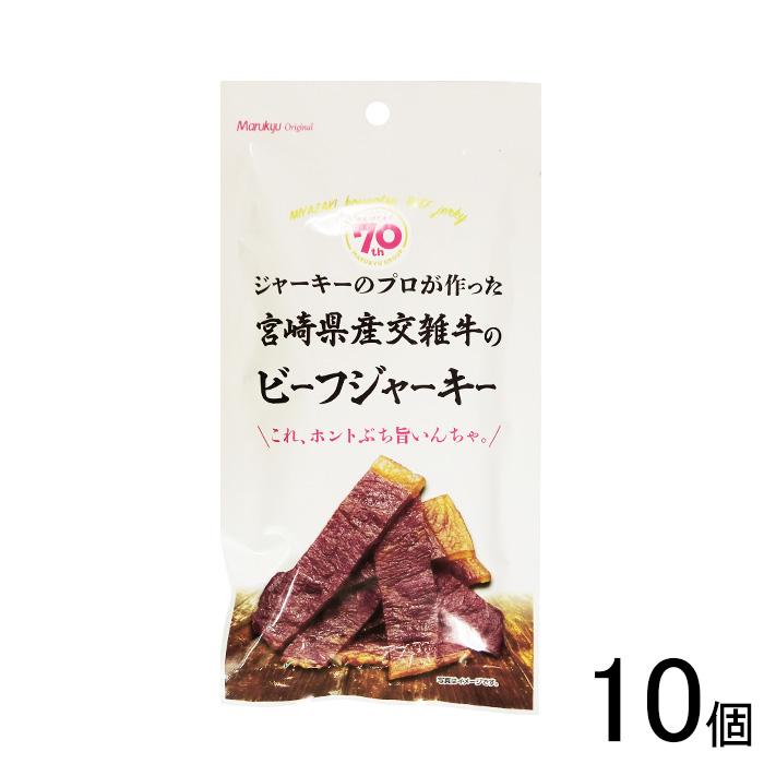 スターゼン 10個/ 宮崎県産交雑牛のビーフジャーキー 30g×10個 スターゼン 10個/ 宮崎県産交雑牛のビーフジャーキー 30g×10個