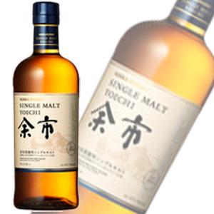 1本／ニッカ シングルモルト 余市 700ml ウイスキー／お酒