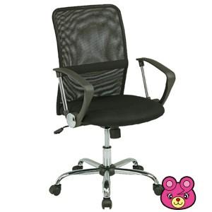 メッシュバックチェアー HF-78BK ブラック メッシュバックチェアー HF-78BK ブラック 90874 不二貿易｜Fuji Boeki