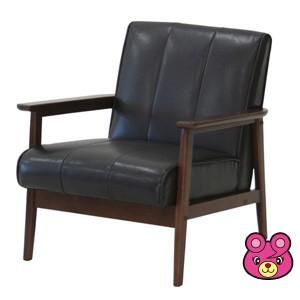 バイキャストPUソファーラバーズ839 1Pダークブラウン／インテリア：不