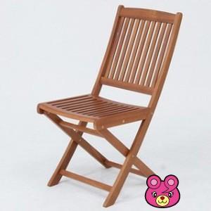 2脚セット フォールディングチェア #GC91JP ブラウン／インテリア：不