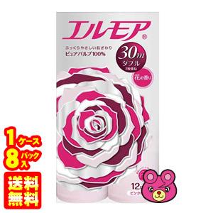 カミ商事 エルモア トイレットロール ピンク ダブル 30m 花の香り 12ロール 8パック入 トイレットペーパー 日用品 Hk J100 オーナインショップ ヤフー店 通販 Yahoo ショッピング