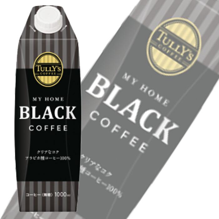 伊藤園（ITO EN） TULLY'S COFFEE MY HOME BLACK COFFEE 屋根型