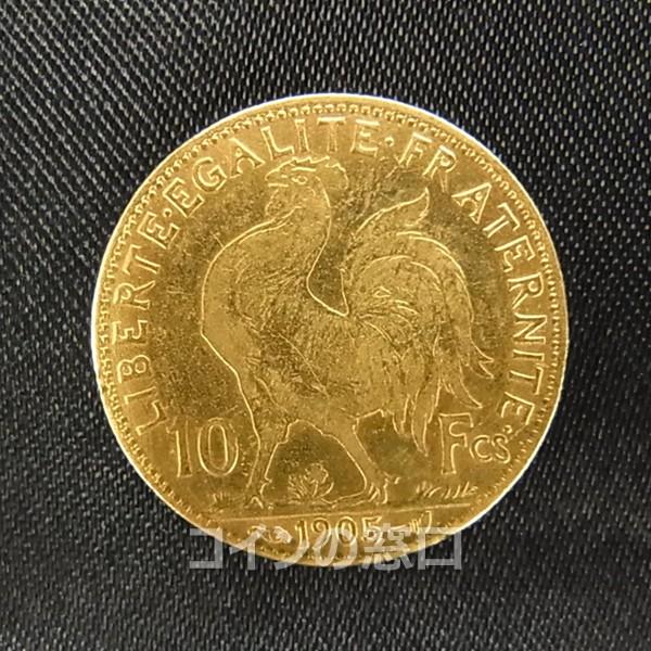 最も優遇 フランス金貨 K21 6 3 22g 10フラン金貨 1905年 送料無料 正規店仕入れの Www Thedailyspud Com