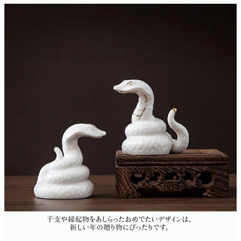 2025’干支、巳年❣️カバ君と白蛇様✨縁起物、陶器人形、置物、カバ人形、 2025'干支、巳年❣️カバ君と白蛇様✨縁起物、陶器人形、置物、カバ
