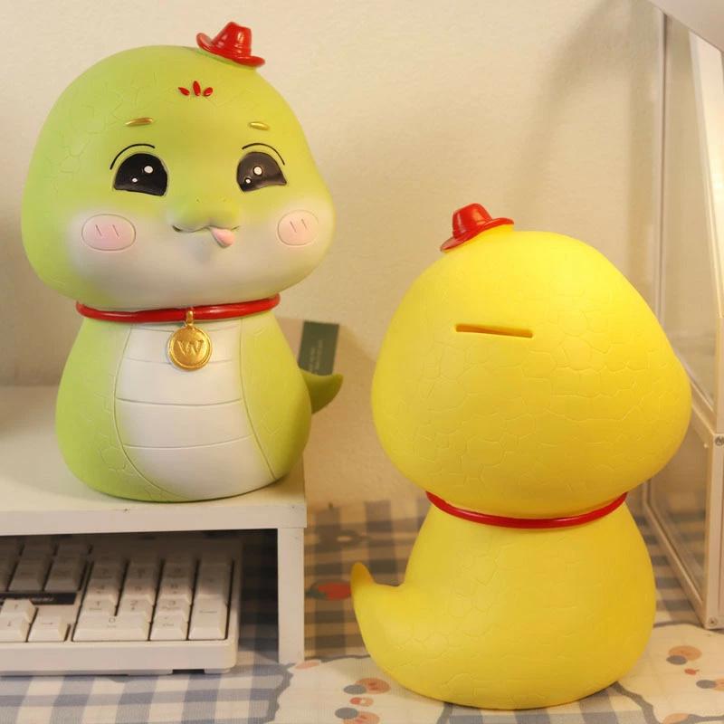 貯金箱 へび 蛇 かわいい 割れない 干支 巳 置物 2025年 縁起物
