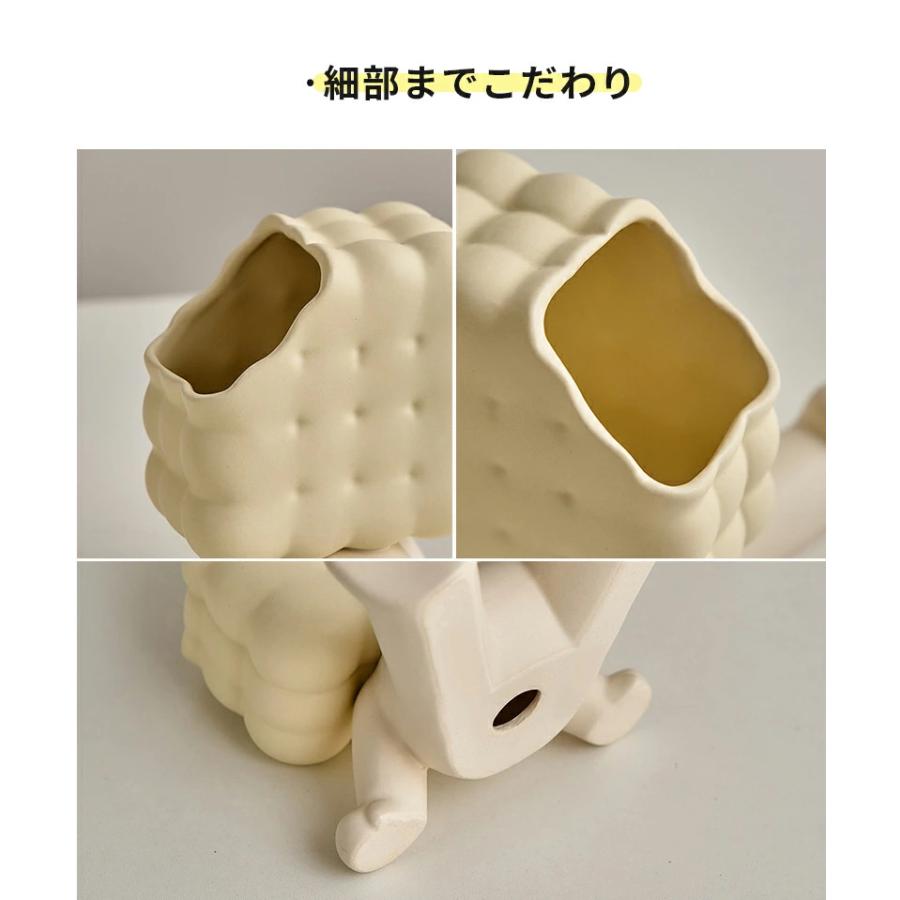 筆立て ペン立て 陶器 ペンスタンド 筆置き かわいい オシャレ 北欧