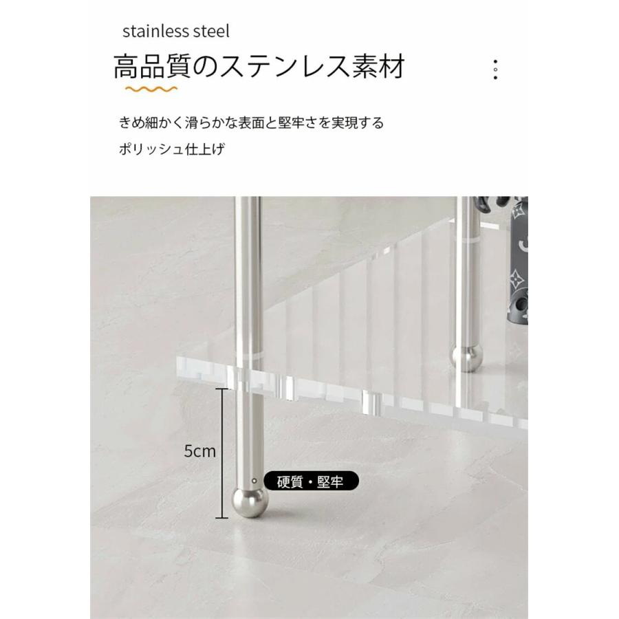 アクリルラック オープンシェルフ 2段ラック 3段ラック4段ラック本棚