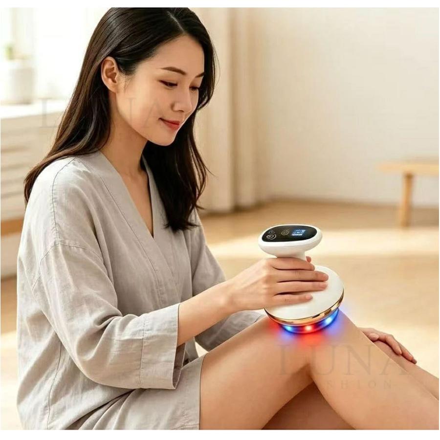 電動美容カッサ 電動カッサ かっさ ボディケア機器 9段階吸引＆温熱
