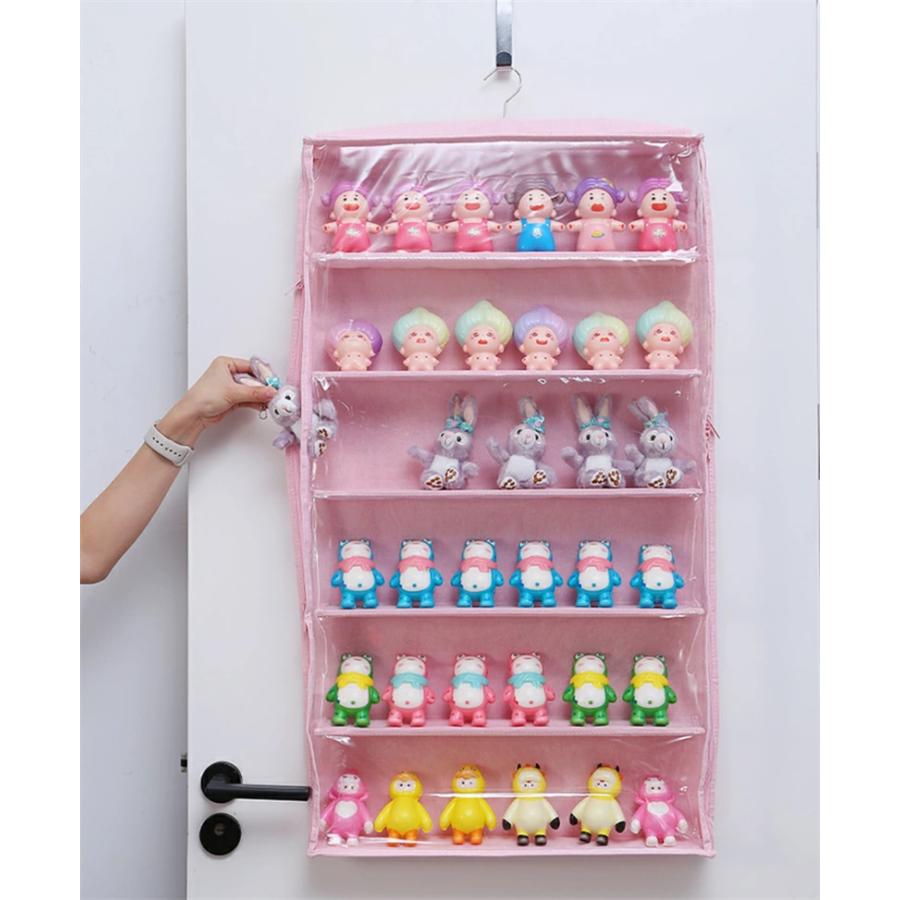 ぬいぐるみウォールポケット ぬいぐるみ 収納 層高12/15/18cm