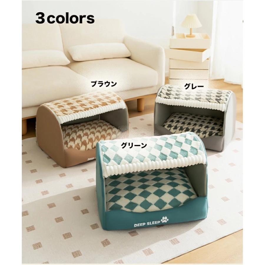 ペットベッド ペットハウス ドーム型 クッション かわいい おしゃれ