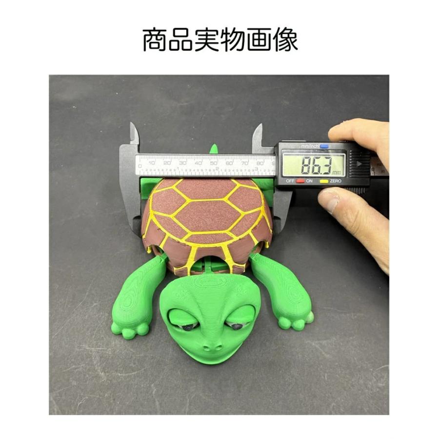 面白いタートルコースター オープンアイドタートルティーコースター カップマット リフト可能な手足と表情豊かな顔 3Dプリントカップホルダー 風変わり | ブランド登録なし | 16