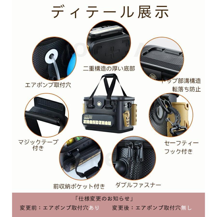 釣り バケツ 釣り用ケース タックルバッグ バッカン ロッドホルダー