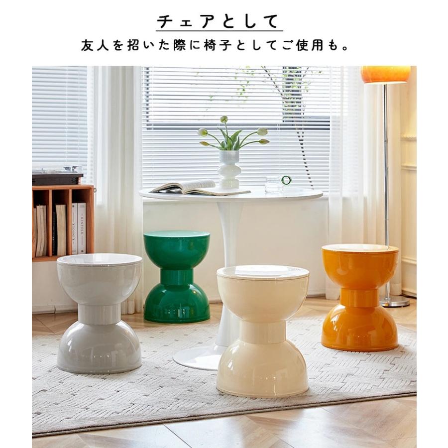 サイドテーブル スツール オットマン おしゃれ 北欧 デスクチェア