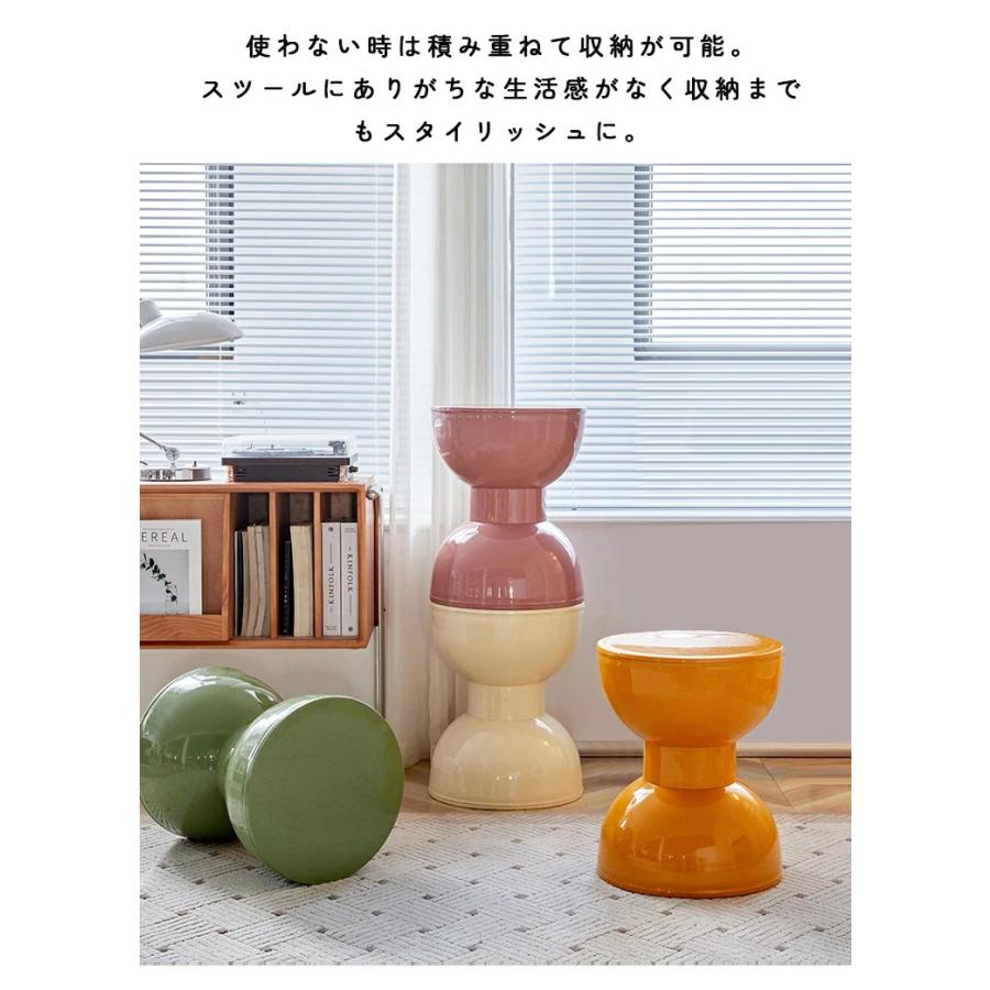 サイドテーブル スツール オットマン おしゃれ 北欧 デスクチェア