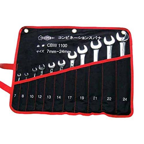 スーパー コンビネーションスパナセット (11丁組) CBW1100