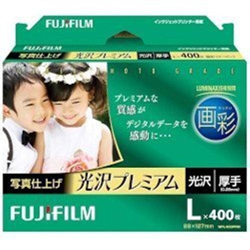 富士フィルム FUJI 写真仕上光沢プレミアムL判WPL400PRM 400枚 【×2セット】