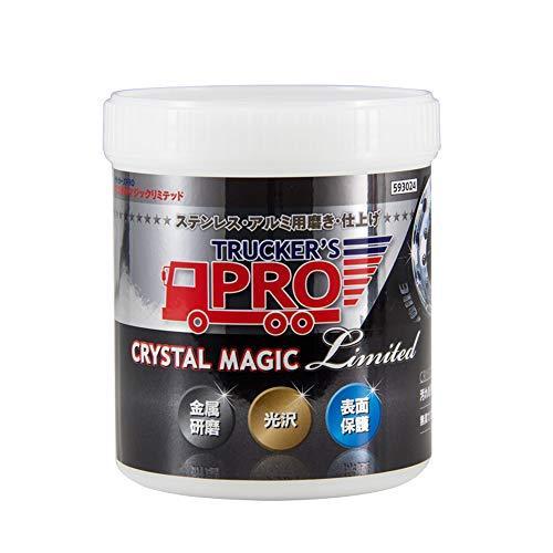 ジェットイノウエ (JET INOUE) 艶だし研磨剤 トラッカーズプロ クリスタルマジックリミテッド 593024 550g ステンレス アルミ 真鍮