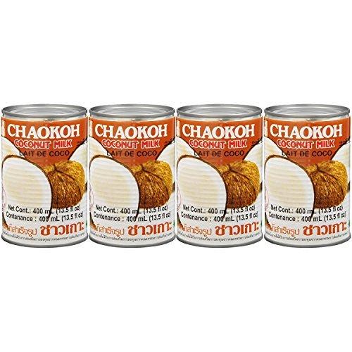 中国城有限会社 チャオコー ココナッツミルク 400ml×4個