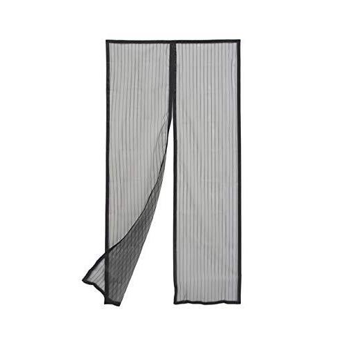KTJ 玄関カーテン 玄関用網戸 マグネット式 網戸 ドア用網戸 ドアカーテン 暖簾 蚊帳 虫除け 蚊取り エコ 節電 取付簡単 ドア/ベランダ/玄関