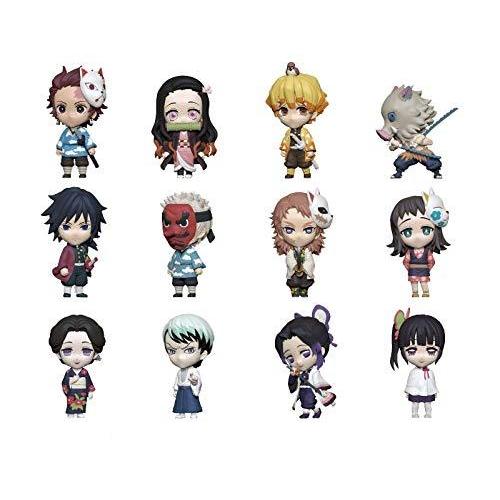 BANDAI - 鬼滅の刃 vol.1 もちもちマスコットストア限定 「冨岡義勇 怒りver.」付 アニキャラヒーローズ 鬼滅の刃 vol 1 12種セット+もちもち