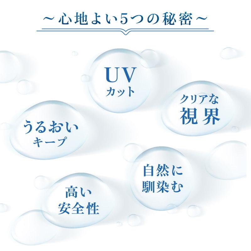 コンタクト クリアリッチ ワンデー UV 1箱30枚 1日使い捨て 1day ワンデー Clear Rich クリア コンタクトレンズ|1-d-royal|03