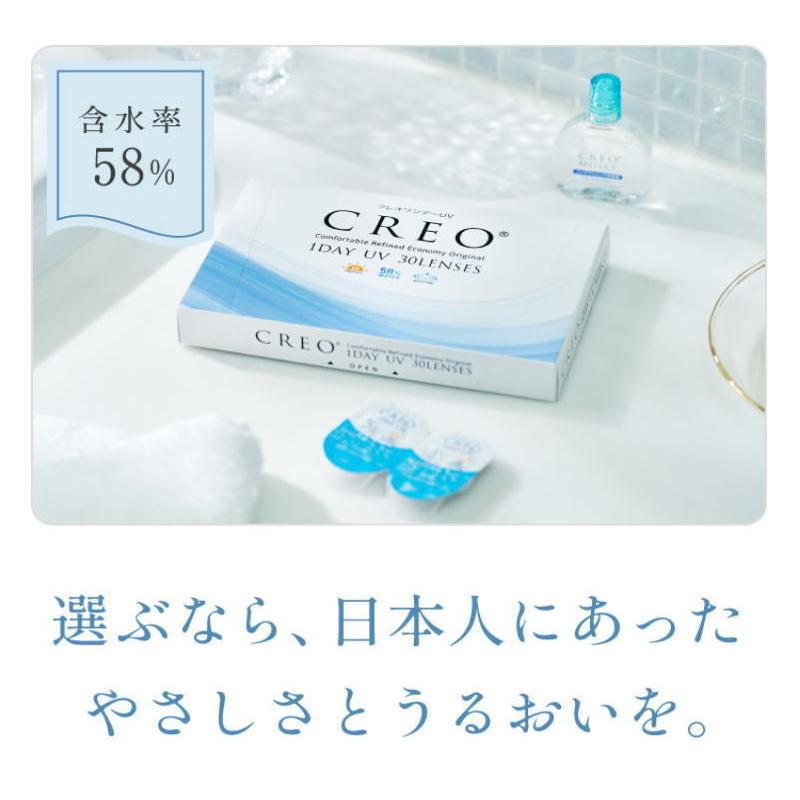 コンタクトレンズ 6箱セット クレオワンデー Uv モイスト 1箱30枚 ワンデー コンタクトレンズ 瞳にフィットしやすいエッジ で つけ心地にもこだわり Creo1day 6box カラコン通販 1 D Royal 通販 Yahoo ショッピング