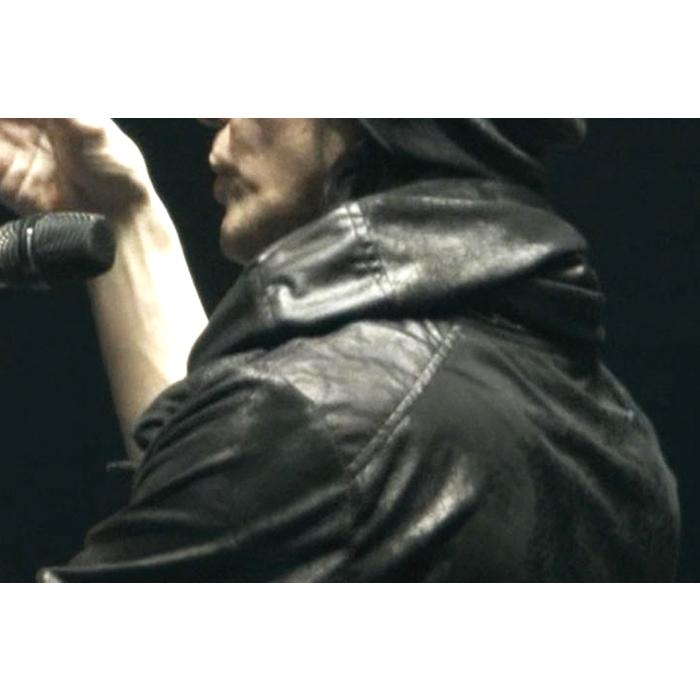 【完全同モデル】 氷室 氏 着用 パーカー クラッキングレザー調 【本物★新品】 LAST GIGS リハ プライベートの画像