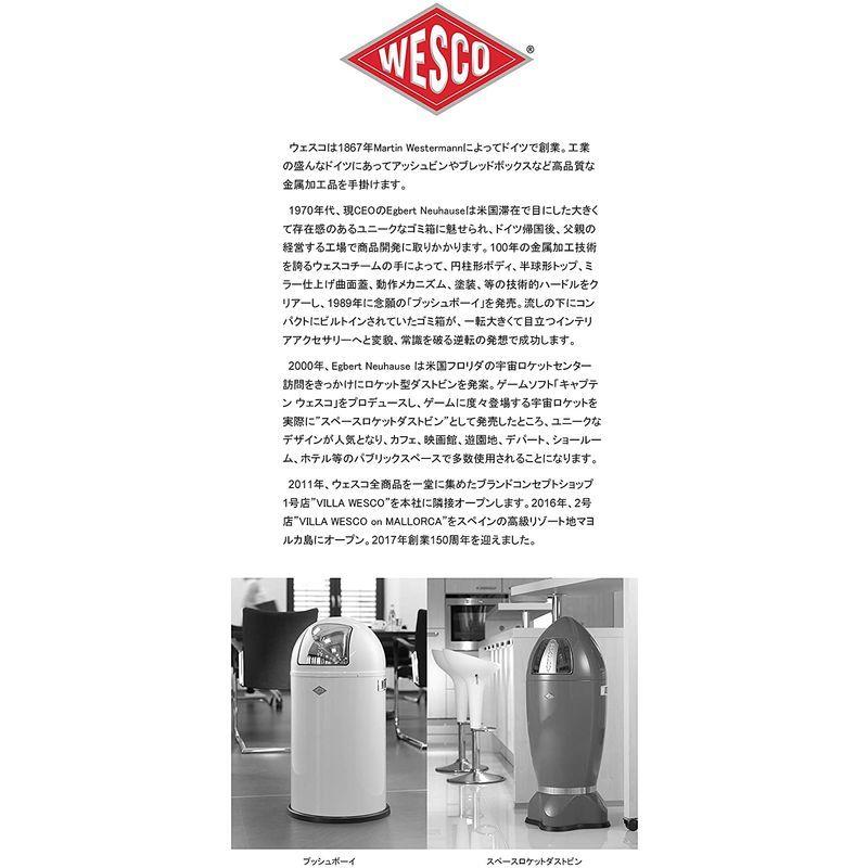 特売特典付 WESCO ウェスコ ペダルビン13L アーモンド SINGLE BOY 132212-23 132212-23