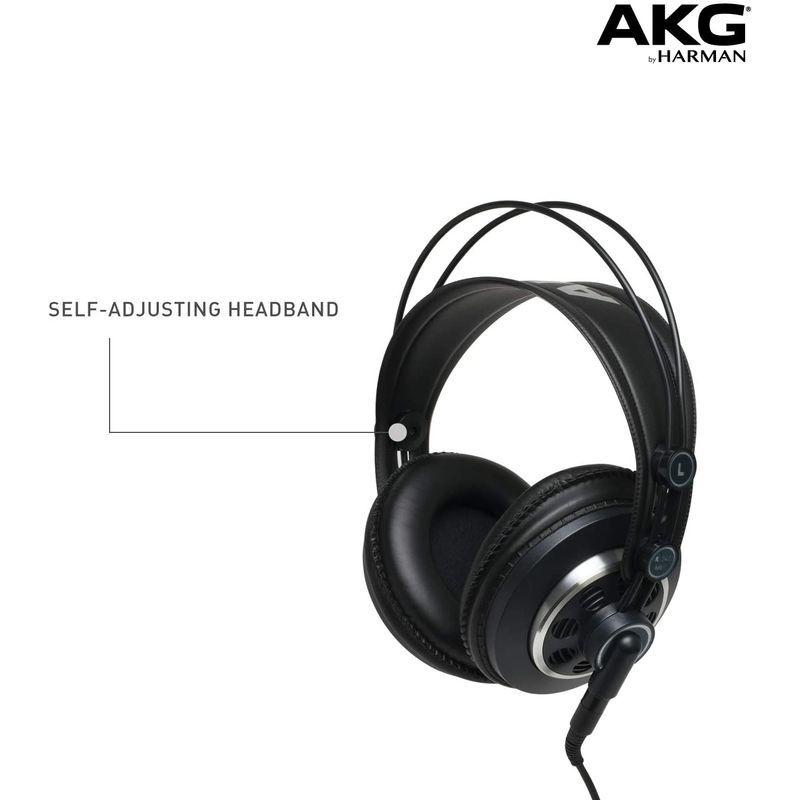お買得な商品 AKG プロフェッショナルスタジオモニター・セミオープンヘッドフォン K240MK2 国内正規品