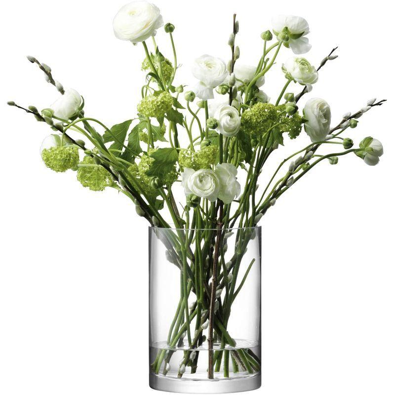 LSA(エルエスエー) フラワーベース(花器) クリア 高さ24cm COLUMN G330-24-992 エルエスエー フラワーベース 花器 クリア 高さ24cm COLUMN G330 サイズ