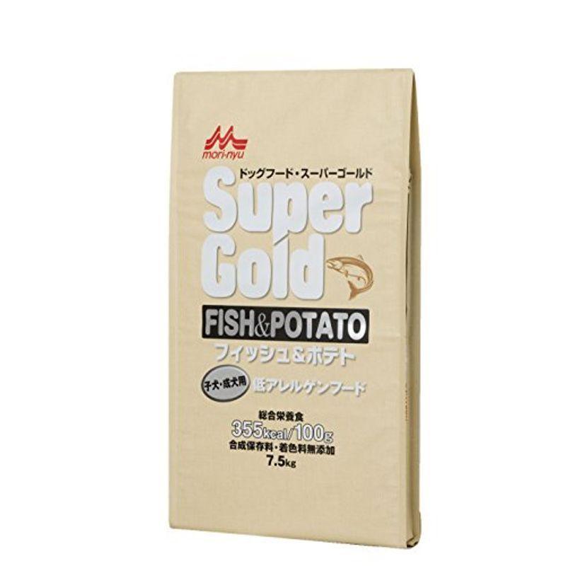 スーパーゴールド Supergold フィッシュ&ポテト子犬・成犬用 7.5kg｜10001
