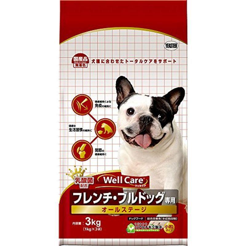 ウェルケア ドッグフード オールステージ フレンチ・ブルドッグ専用 3kg 2022051009140000666霜日和 通販