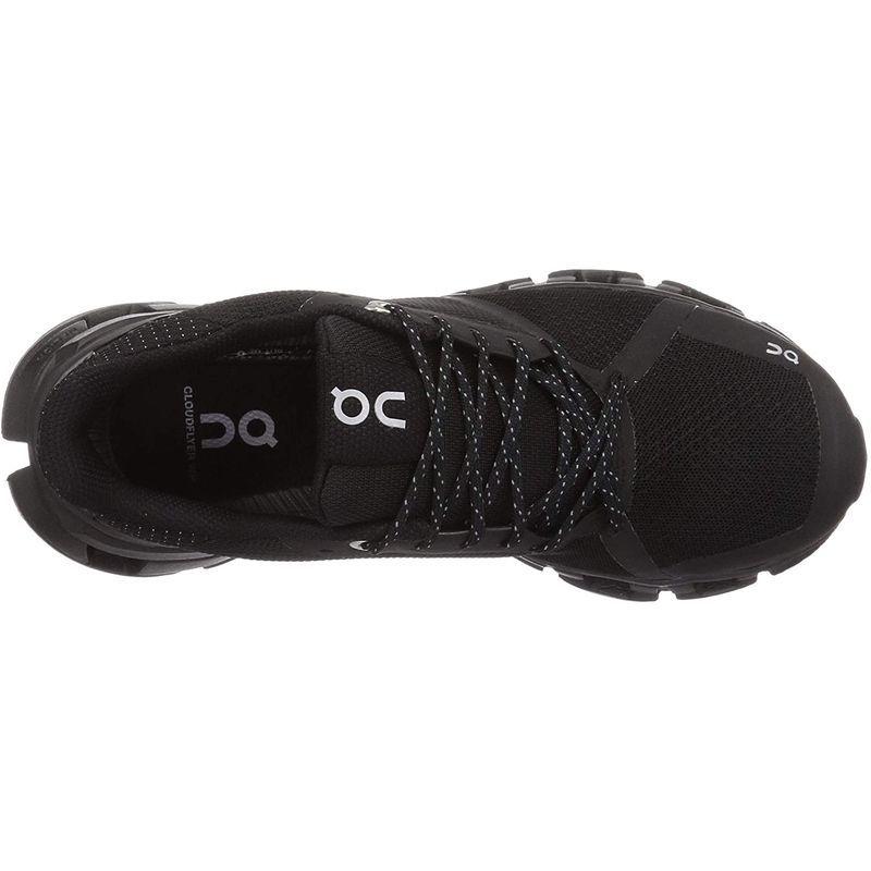 オン 防水ランニングシューズ クラウド フライヤー ウォータープルーフ レディース ブラック/ルナ 23.5 cm cm 防水ランニングシューズ クラウド フライヤー ウォータープルーフ レディース ブラック/ルナ