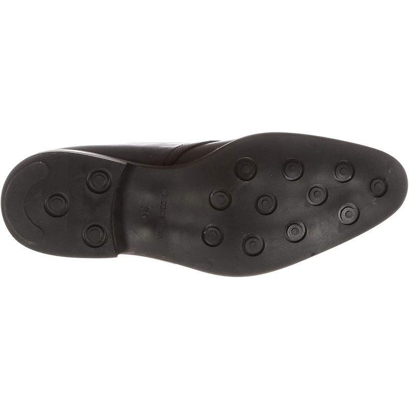 デロッシ イタリア製 本革トウスプリングチャッカーブーツ メンズ 9820-2369 BK 24.5 cm 2E cm 2E イタリア製 本革トウスプリングチャッカーブーツ メンズ BK