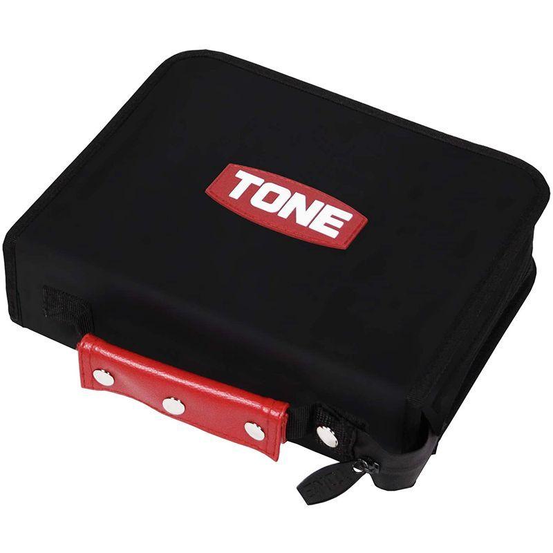 トネ(TONE)　ツールバッグセット　TSX3172　差込角9.5mm(3　内容21点　8&quot;)　ブラック