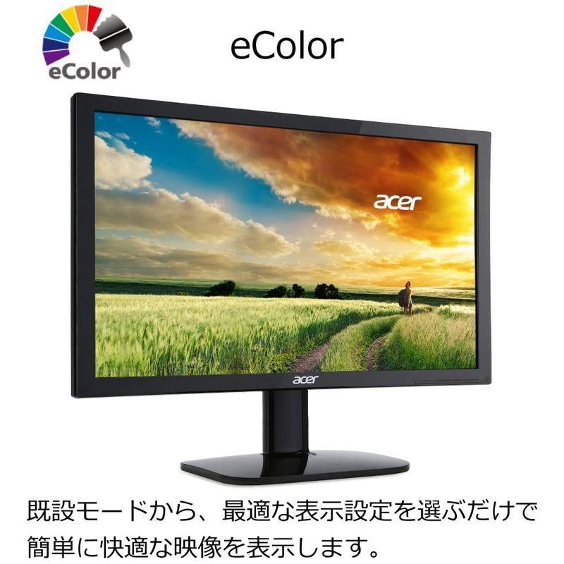 Acer モニター ディスプレイ AlphaLine 21.5インチ KA220HQbid フルHD TN HDMI DVI D-Sub ブ｜10001｜04