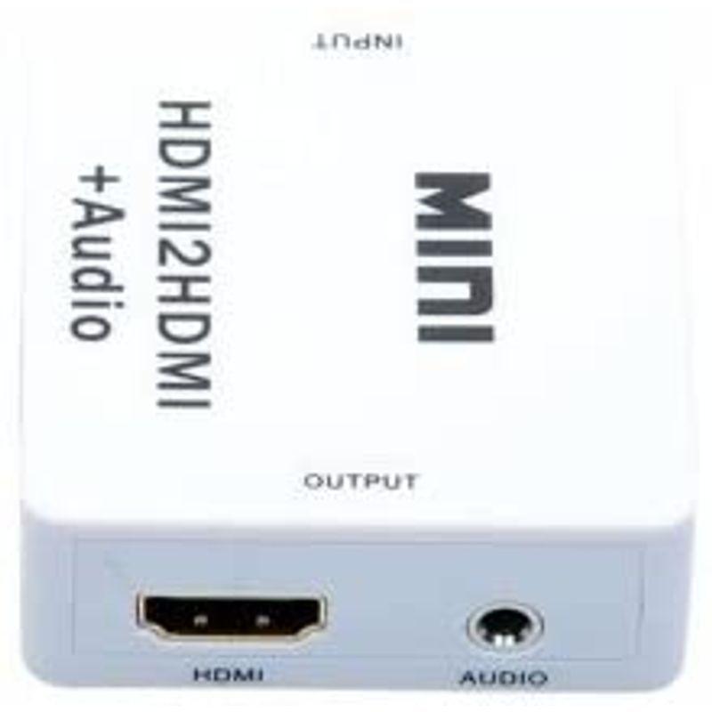 HDMIHOME 1080p HDMIオーディオ抽出器スプリッタHDMI 1.4デジタルtoアナログオーディオアダプタ3.5?MMアウト｜10001｜07