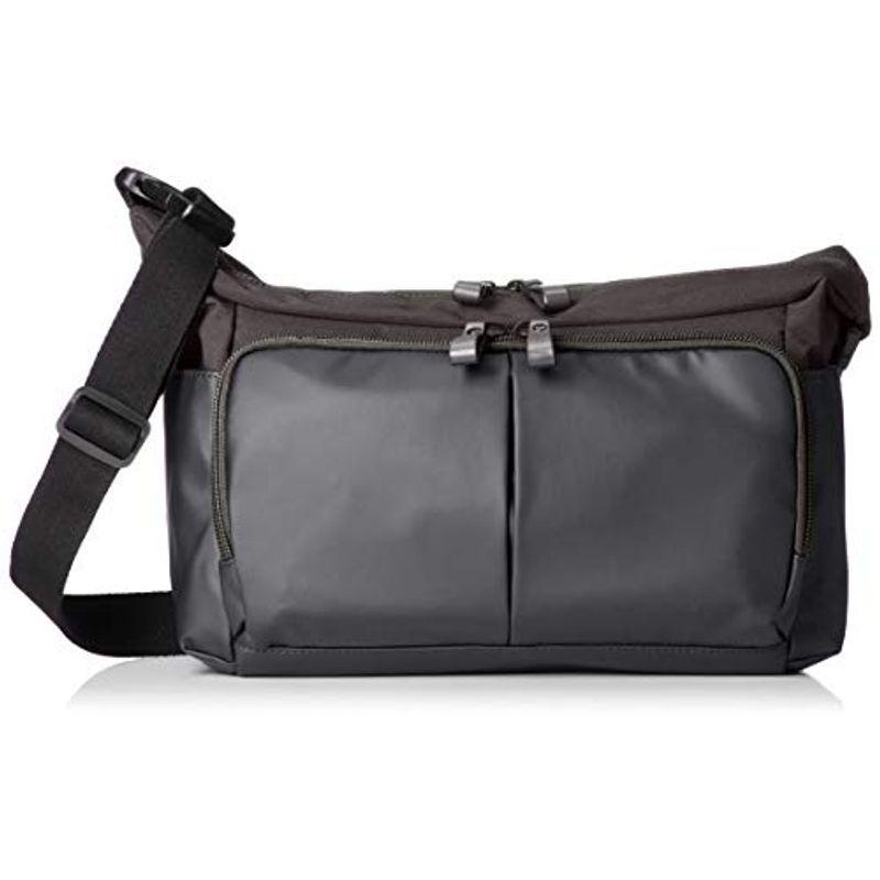 イシュタル ショルダーバッグ ピクシス A4収納 テフロン加工 メンズ グレー