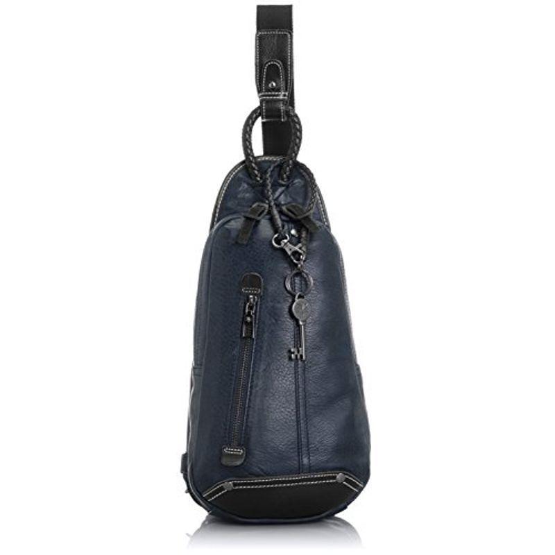 アレグロ ボディーバッグ ユッティーナ オイル加工牛革 ネイビー