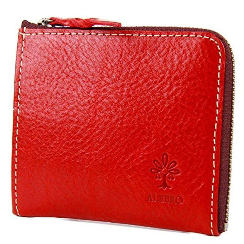 アルベロ ALBERO BERRETTA(ベレッタ) 小銭入れ付き財布 5500 レッド AL-5500-32