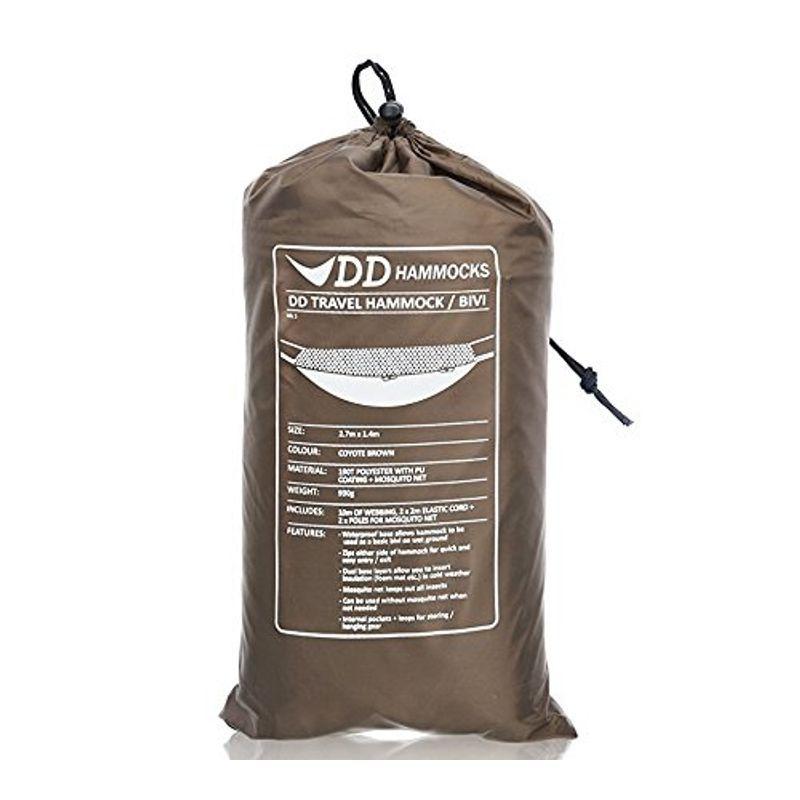 スコットランド発DD Travel Hammock/Bivi ダブルレイヤードDDトラベル