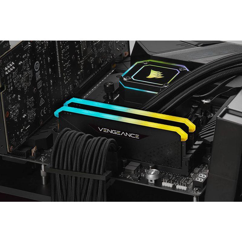 Corsair Ddr4 16gb 30mhz Cl16 デスクトップpc用メモリ 30mhz Cl16 Vengeance メモリー 8gb 霜日和 Rgb Rs 16gb