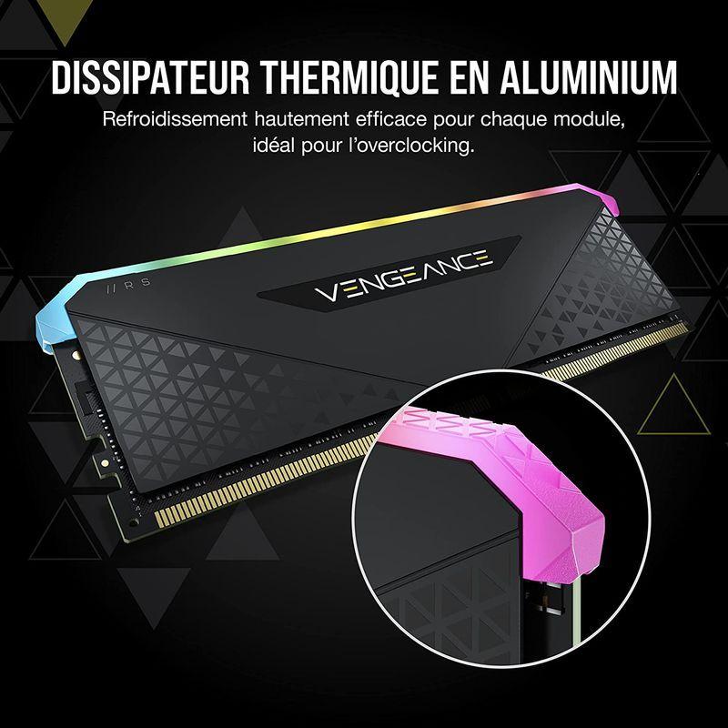 Corsair Ddr4 16gb 30mhz Cl16 デスクトップpc用メモリ 30mhz Cl16 Vengeance メモリー 8gb 霜日和 Rgb Rs 16gb