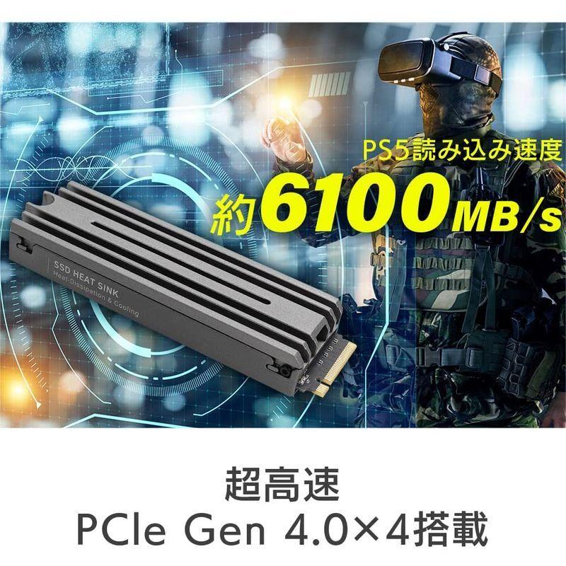 Logitec PS5対応 ヒートシンク付きM.2 SSD 2TB Gen4x4対応 NVMe PS5拡張ストレージ 増設 ロジテックダイレ     商品情報    【商品名】　Logitec PS5対応 ヒートシンク付きM.2 SSD H1654692213(14441円)