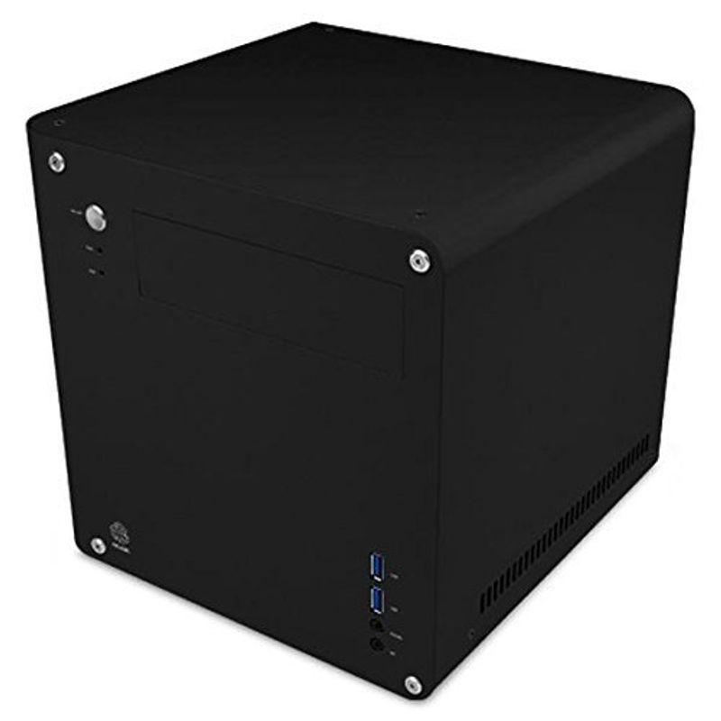 アビー abee PCケース acubic CS01 キューブ型 Mini-ITXケース シルキーブラック塗装 ACE-CS01-SBK