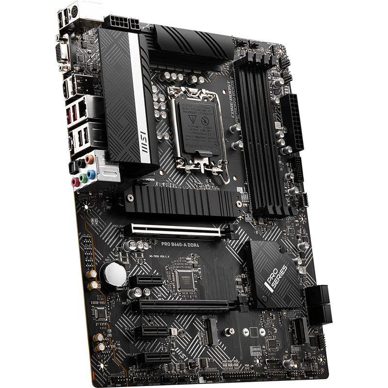 MSI PRO B660-A DDR4 マザーボード ATX Intel B660チップセット搭載 第12世代CPU(LGA1700)対応 PRO B660 DDR4 マザーボード ATX Intel B660チップセット搭載 第12世代CPU LGA1700 対応