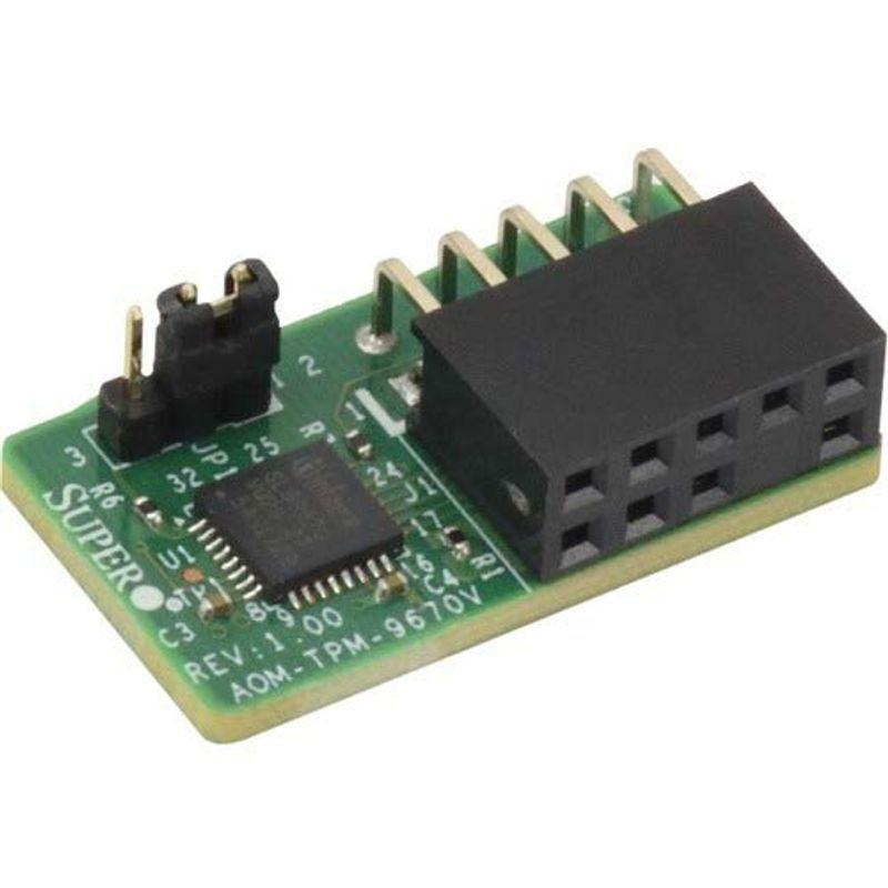 Supermicro Aom-TPM-9670V-S TPM モジュール (垂直)