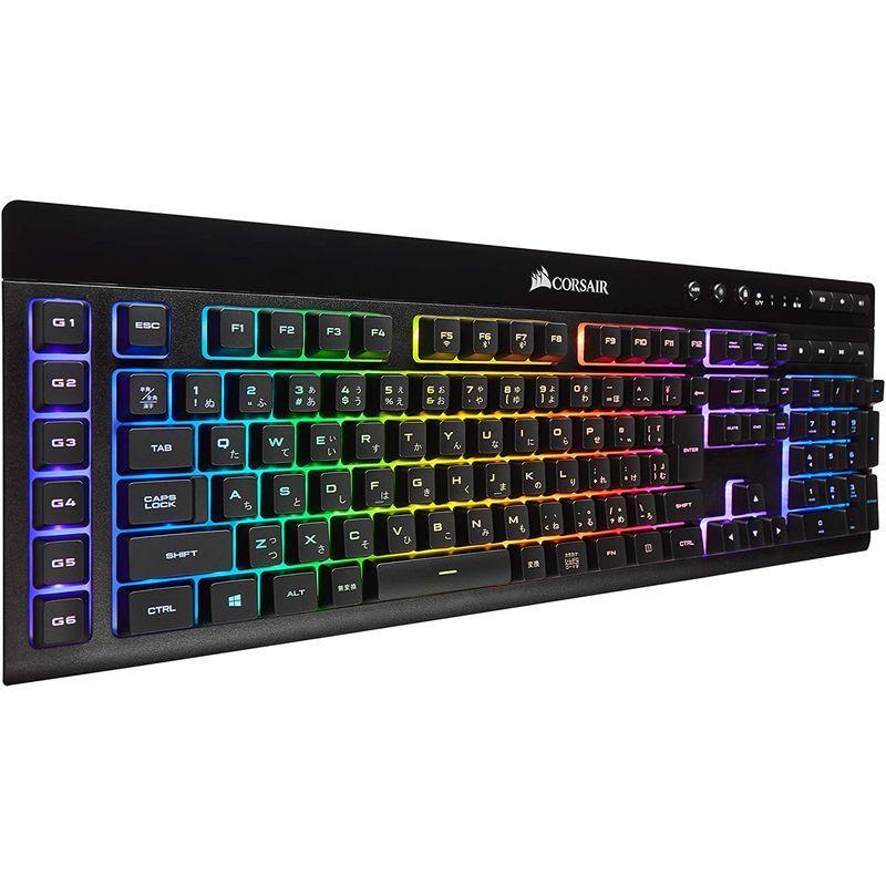 Corsair K57 RGB WIRELESS 日本語配列 ゲーミングキーボード Bluetooth 無線 有線 対応 KB481 CH- RGB 日本語配列 Bluetooth K57 WIRELESS ゲーミングキーボード 無線 有線 対応 KB481 CH